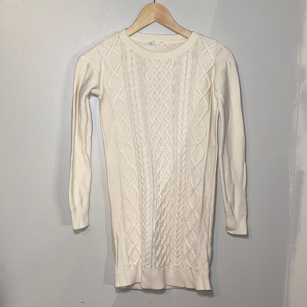 GAP Kids Long Sleeve Sweater Dress Size Large Winter Cozy Picture Day Dressy